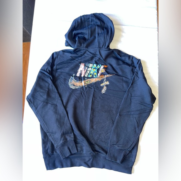 Nike Sportswear Fantasy Creature Hoodie Black Medium - Picture 2 of 5